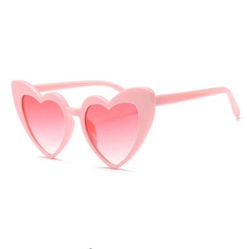 Cat Eye Vintage Heart Shape Sunglasses for Women