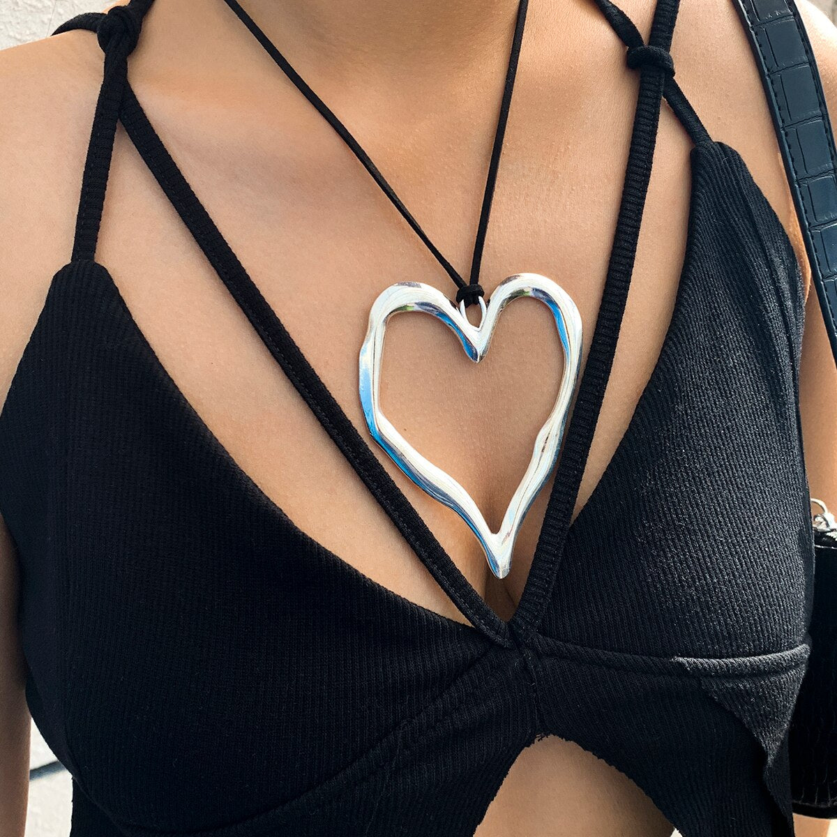 IngeSight.Z Big Love Heart Pendant Necklace