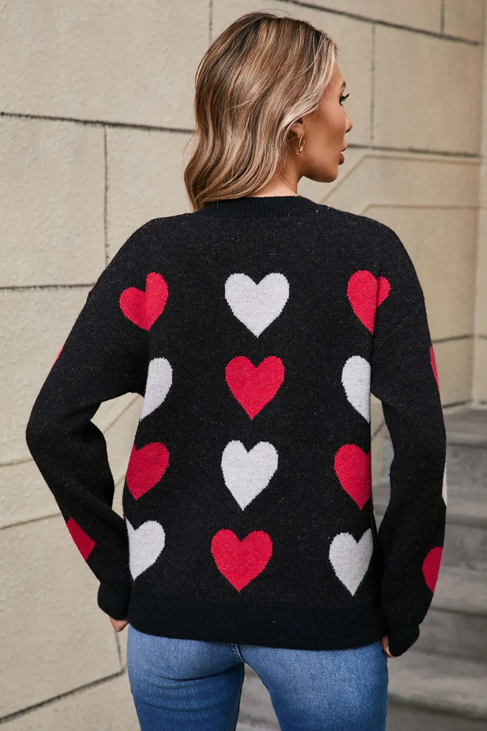 Angel Wings Heart Sweater