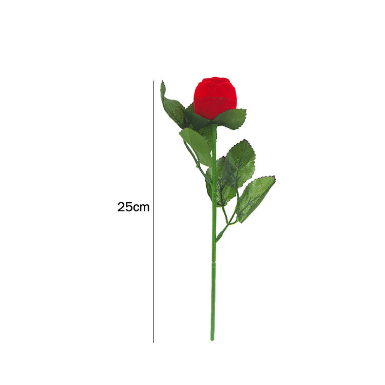 Red Rose Ring Box - Valentine's Day Surprise!