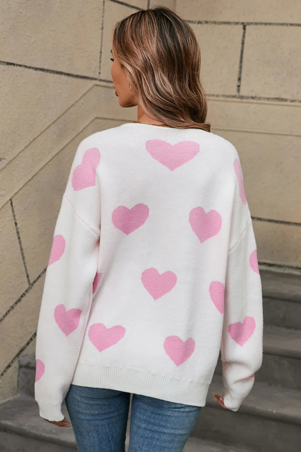 Angel Wings Heart Sweater