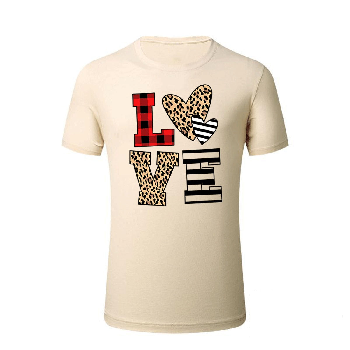 Valentine's Day Love Print Women's T-Shirt