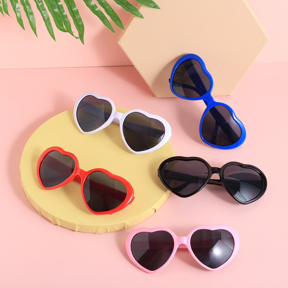 Love Heart Shaped Effects Glasses