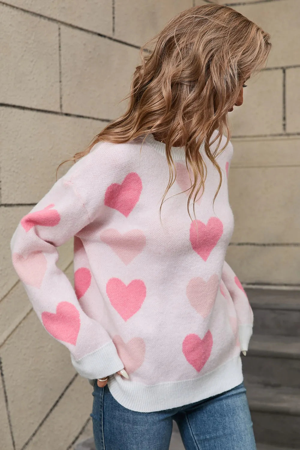 Angel Wings Heart Sweater