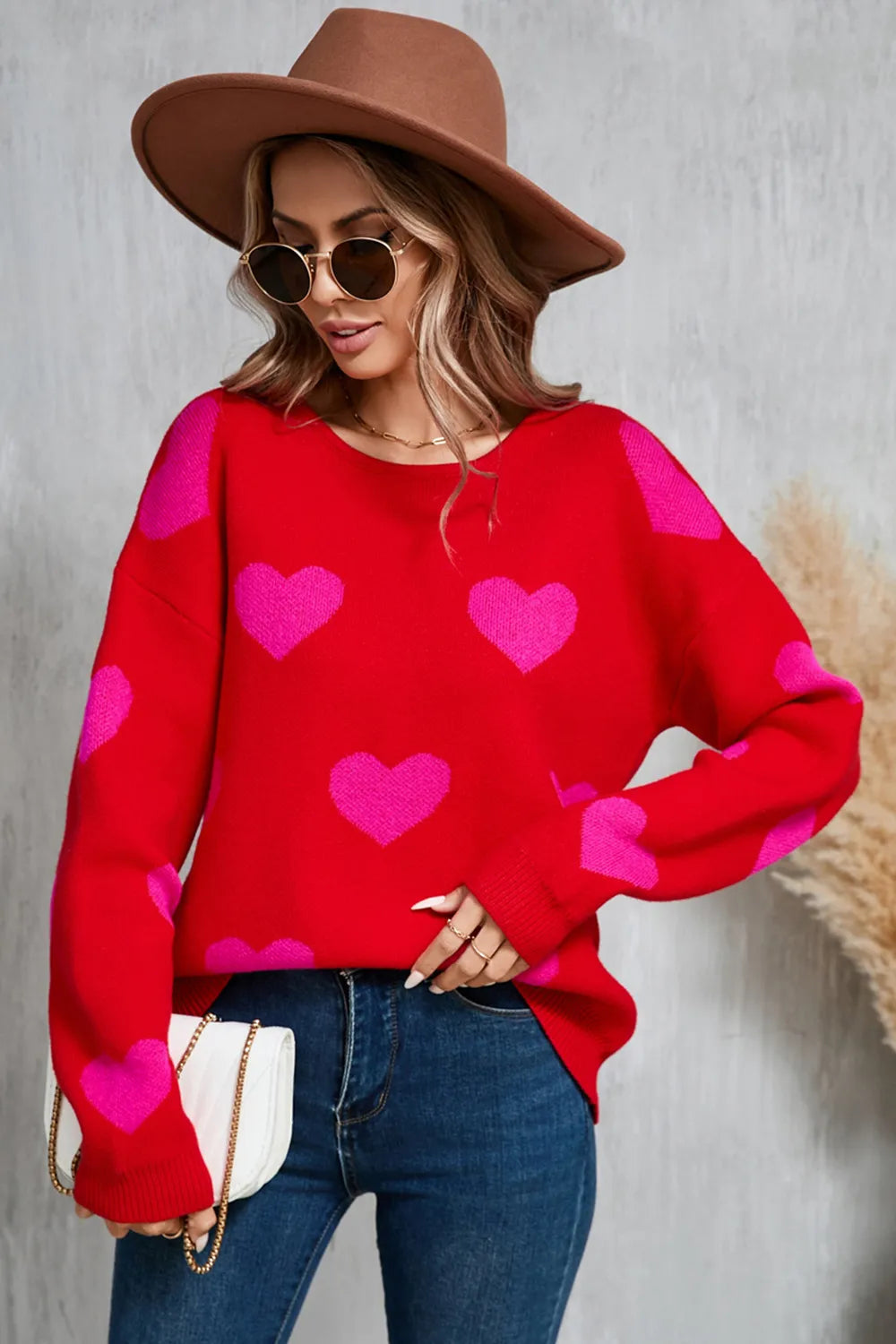 Angel Wings Heart Sweater