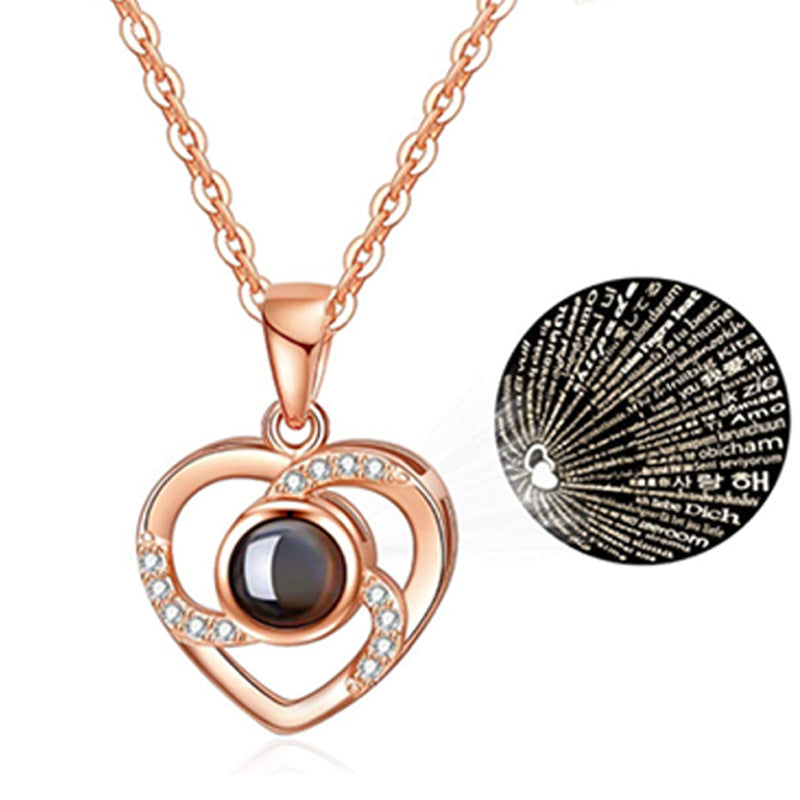 Eternal Flower Jewelry Box Rose Gift Box Necklace