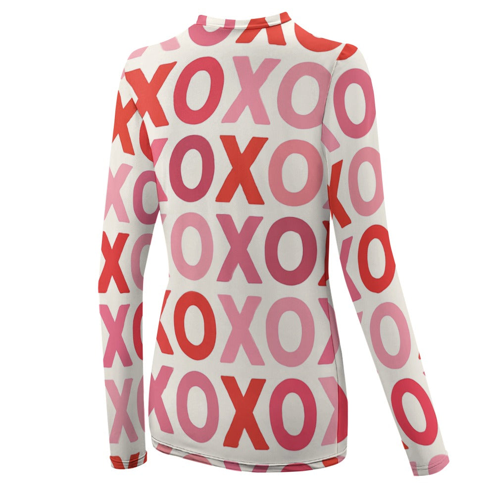 XOXO Valentines Day Women's Long Sleeve T-Shirt