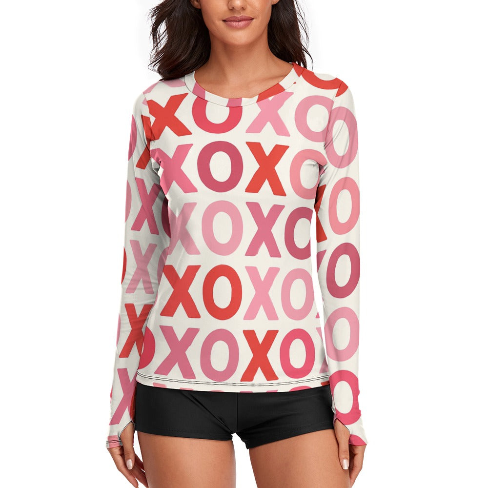 XOXO Valentines Day Women's Long Sleeve T-Shirt