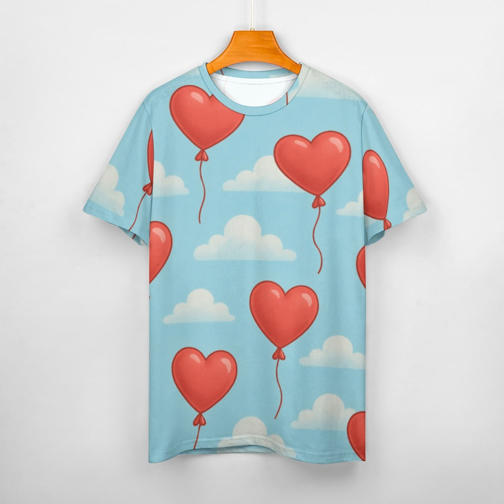 Heart Balloons Valentine's Day Women's T-Shirt