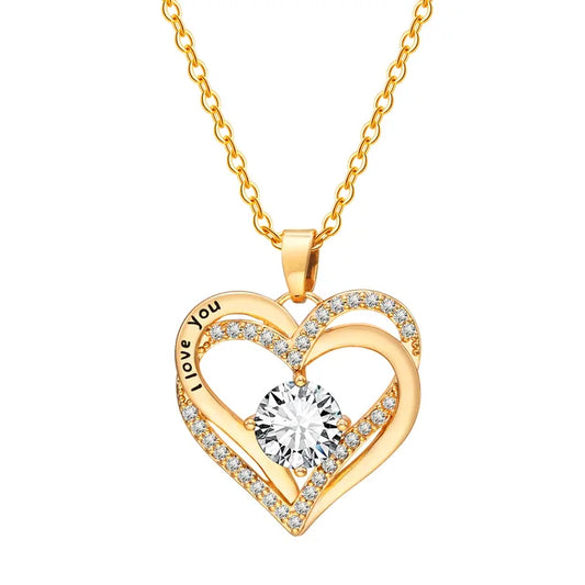 Heart Necklace for Women - Birthstone Jewelry