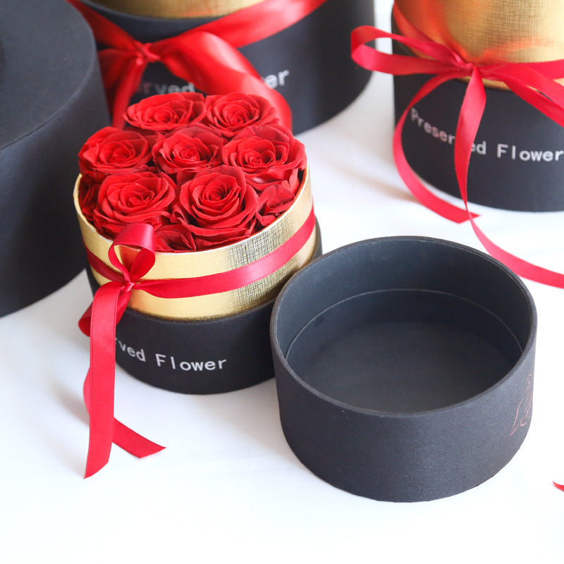 Preserved Flower Rose Gift Box Hug Bucket