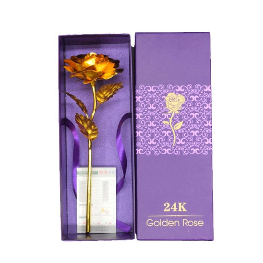 24K Foil Plated Rose Gold Wedding Decoration