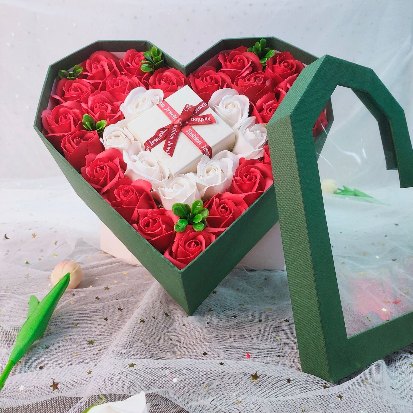 Valentine's Day Companion Romantic Roses Gift Box