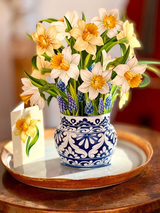 3D Paper Flowers Popup Greeting Cards