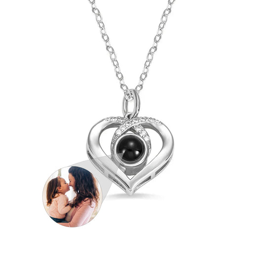 Personalized Photo Projection Necklace