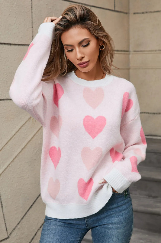 Angel Wings Heart Sweater