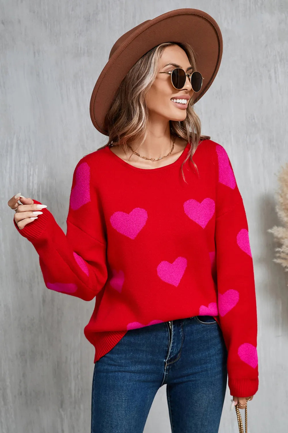 Angel Wings Heart Sweater