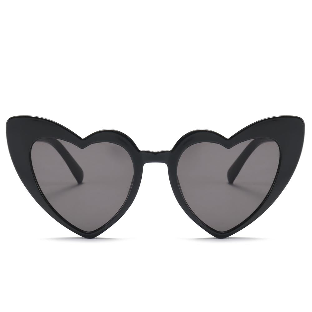 Cat Eye Vintage Heart Shape Sunglasses for Women