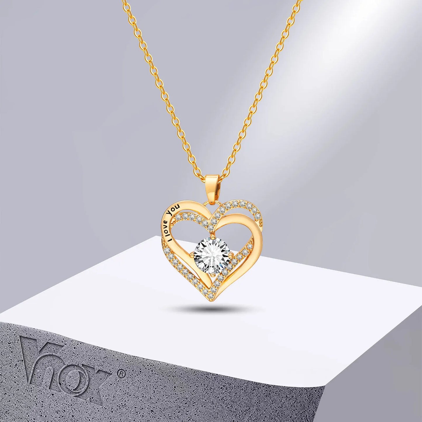 Heart Necklace for Women - Birthstone Jewelry
