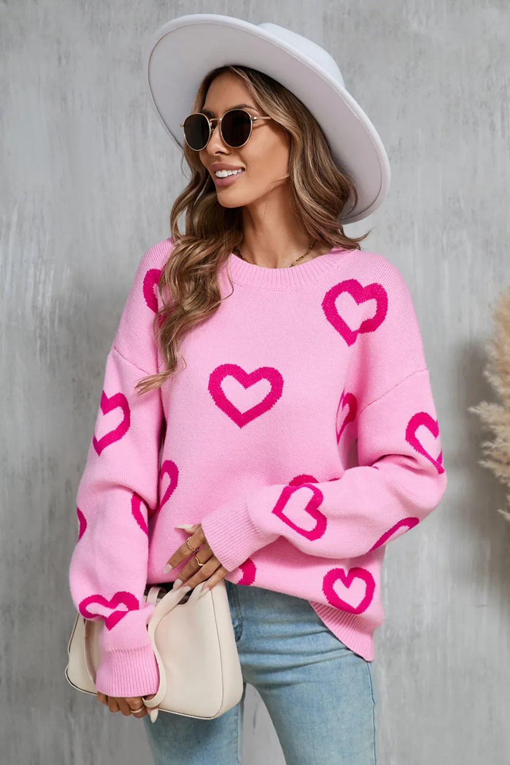 Angel Wings Heart Sweater - Perfect for Valentine’s Day