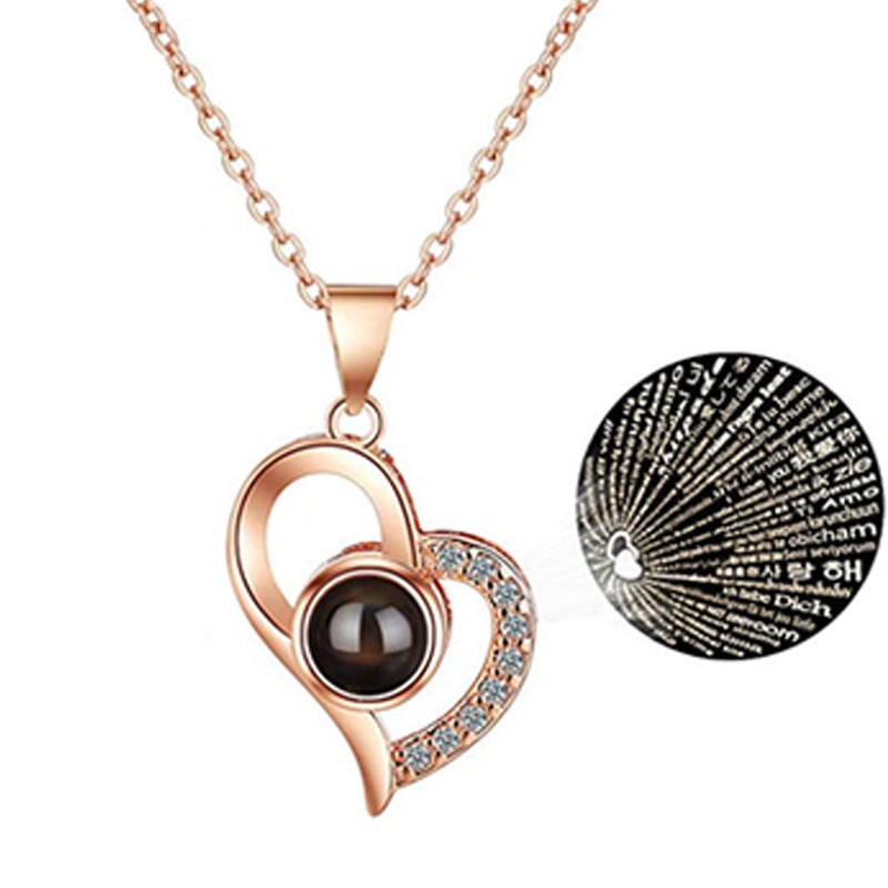 Eternal Flower Jewelry Box Rose Gift Box Necklace