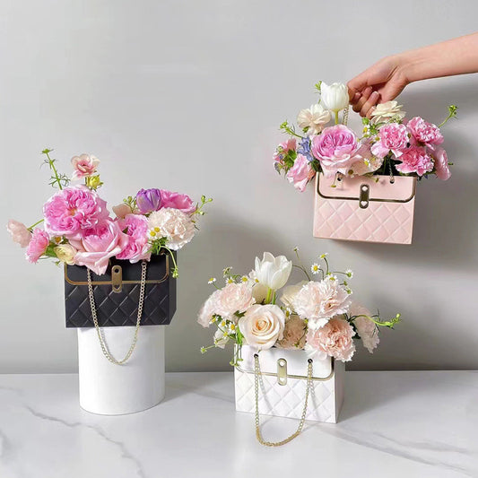 Portable Flower Box Gift Packaging for Valentine's Day