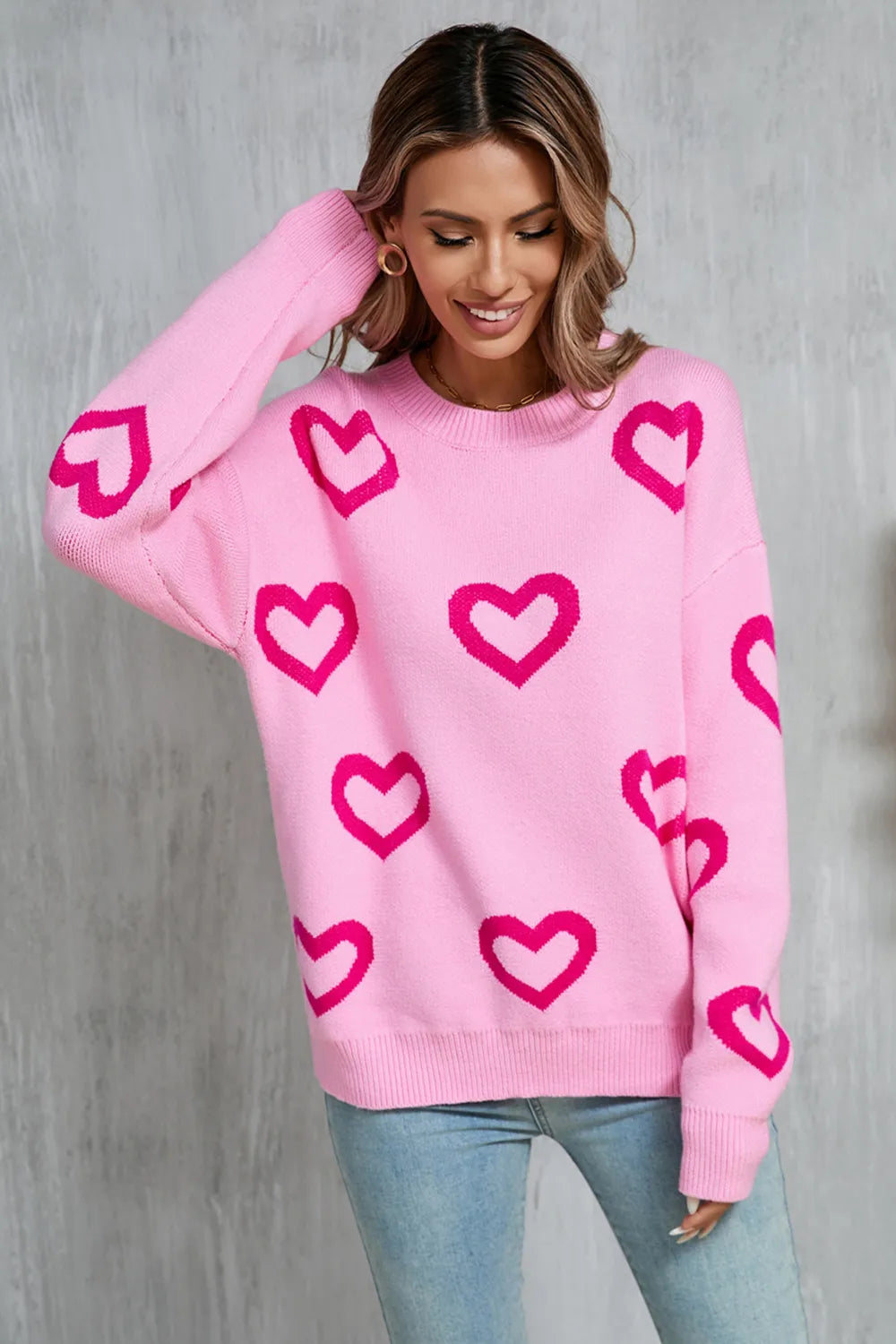 Angel Wings Heart Sweater - Perfect for Valentine’s Day