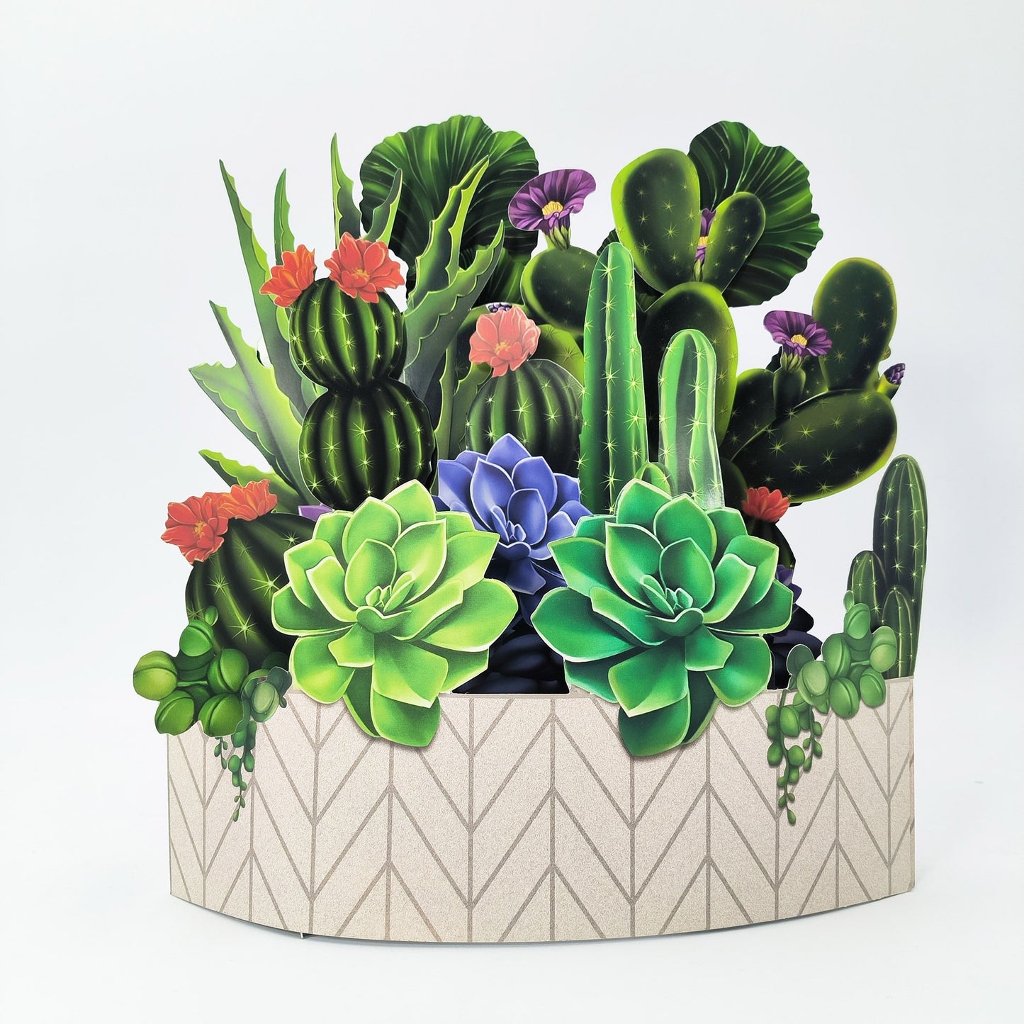 3D Paper Flowers Popup Greeting Cards