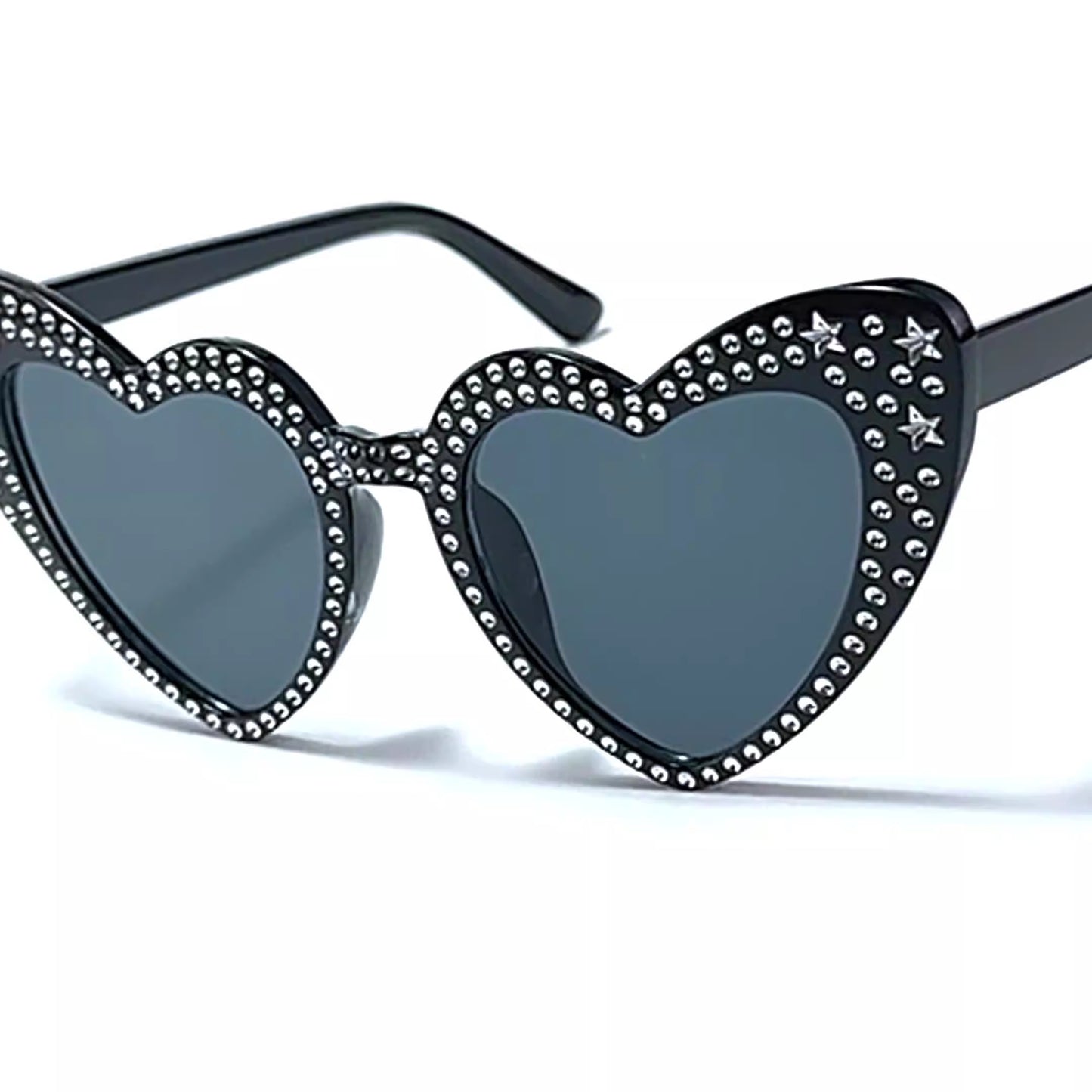 Diamond Heart Fashion Love Sunglasses for Women