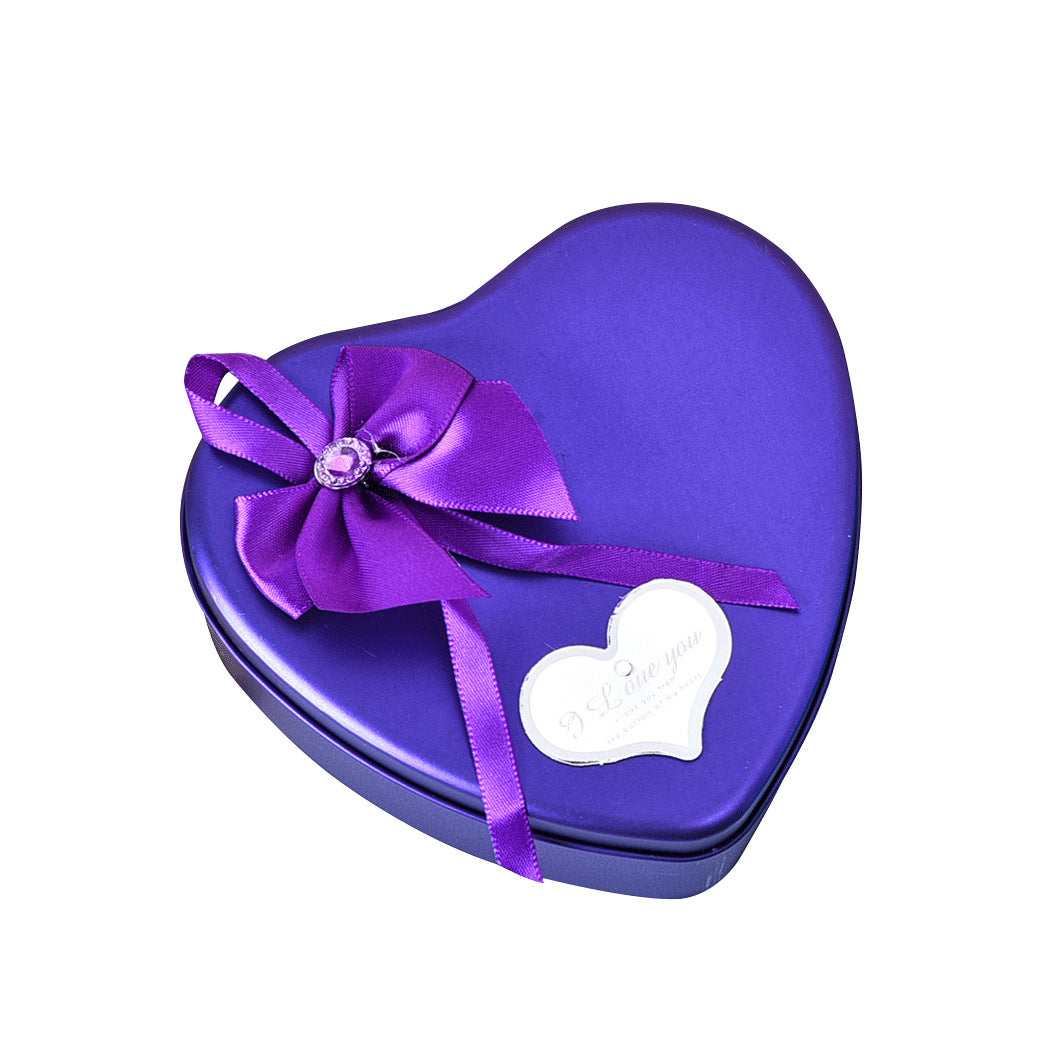 Valentine's Day Soap Flower Gift Box with Bears