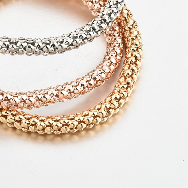 Dainty Jewelry Life Tree Heart Bracelet & Bangles Set