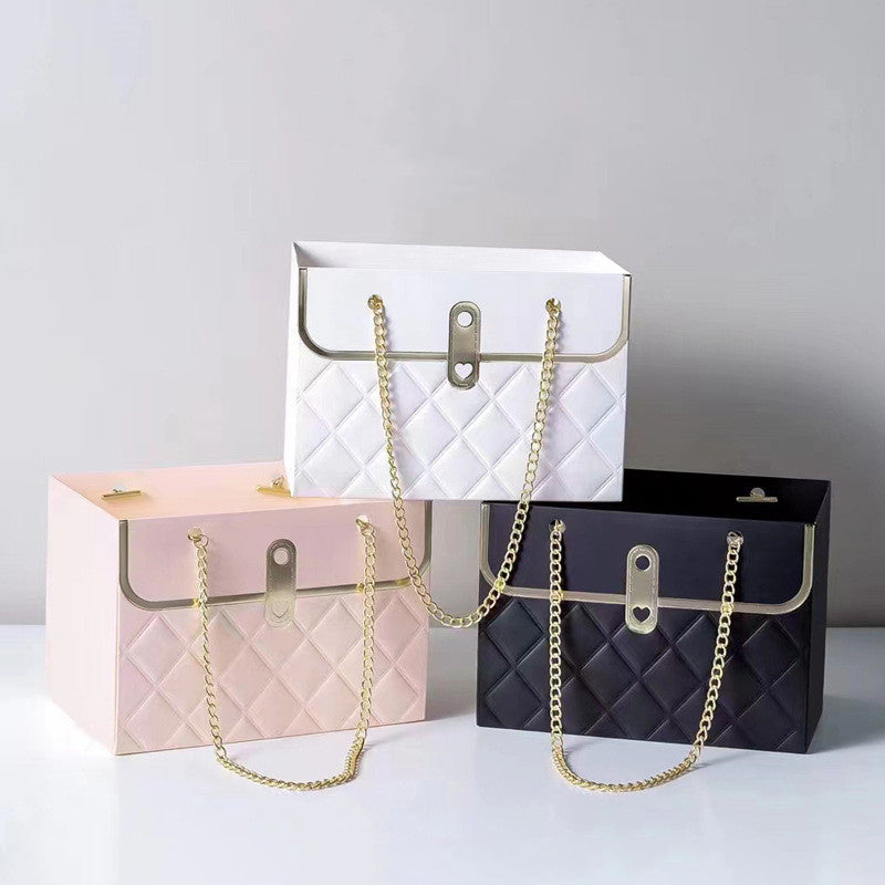 Portable Flower Box Gift Packaging for Valentine's Day
