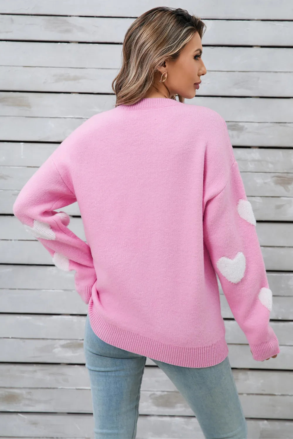 Angel Wings Heart Long Sleeve Sweater