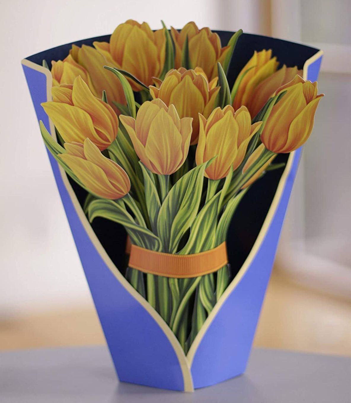 3D Paper Flowers Popup Greeting Cards