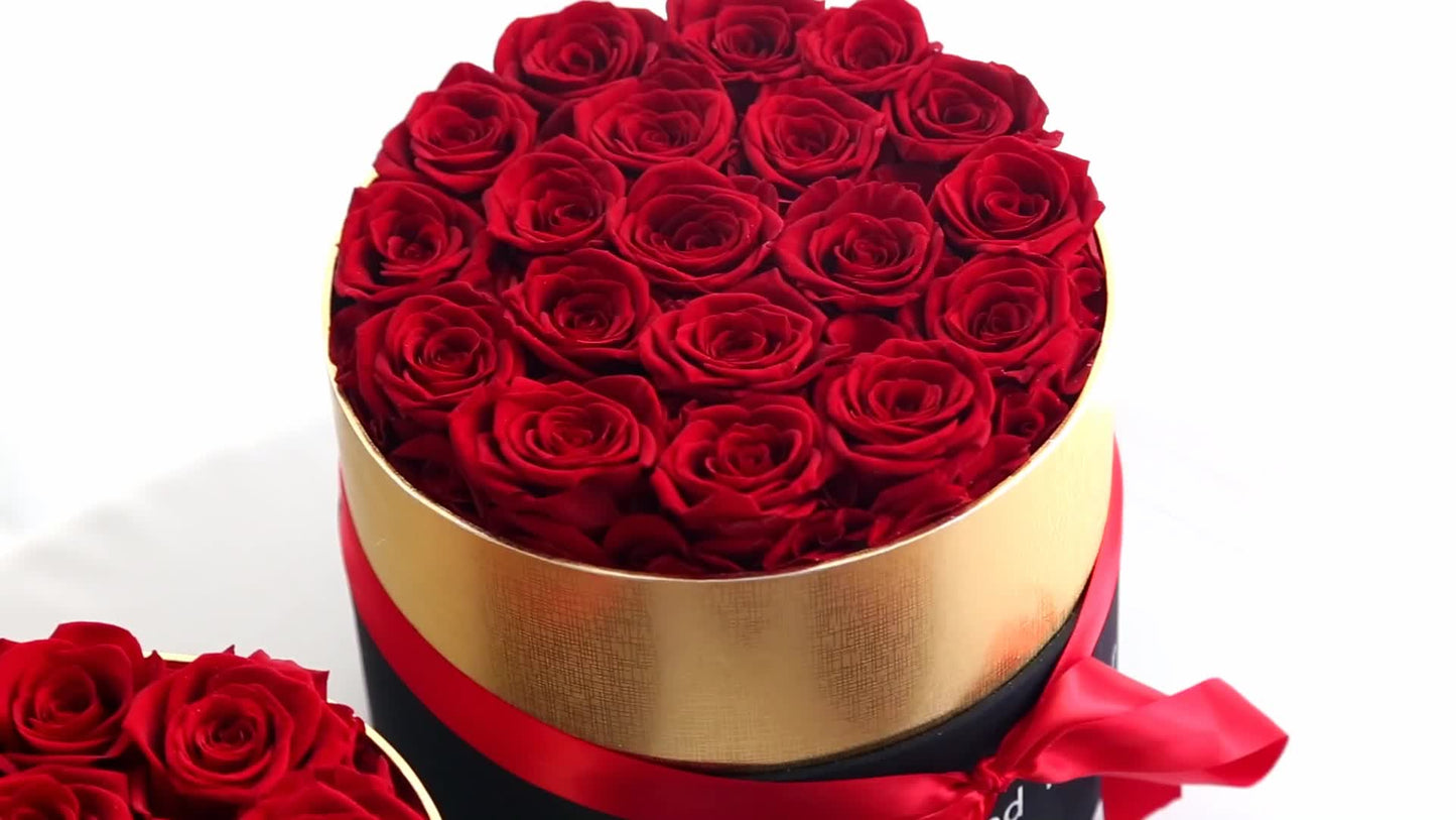 Preserved Flower Rose Gift Box Hug Bucket