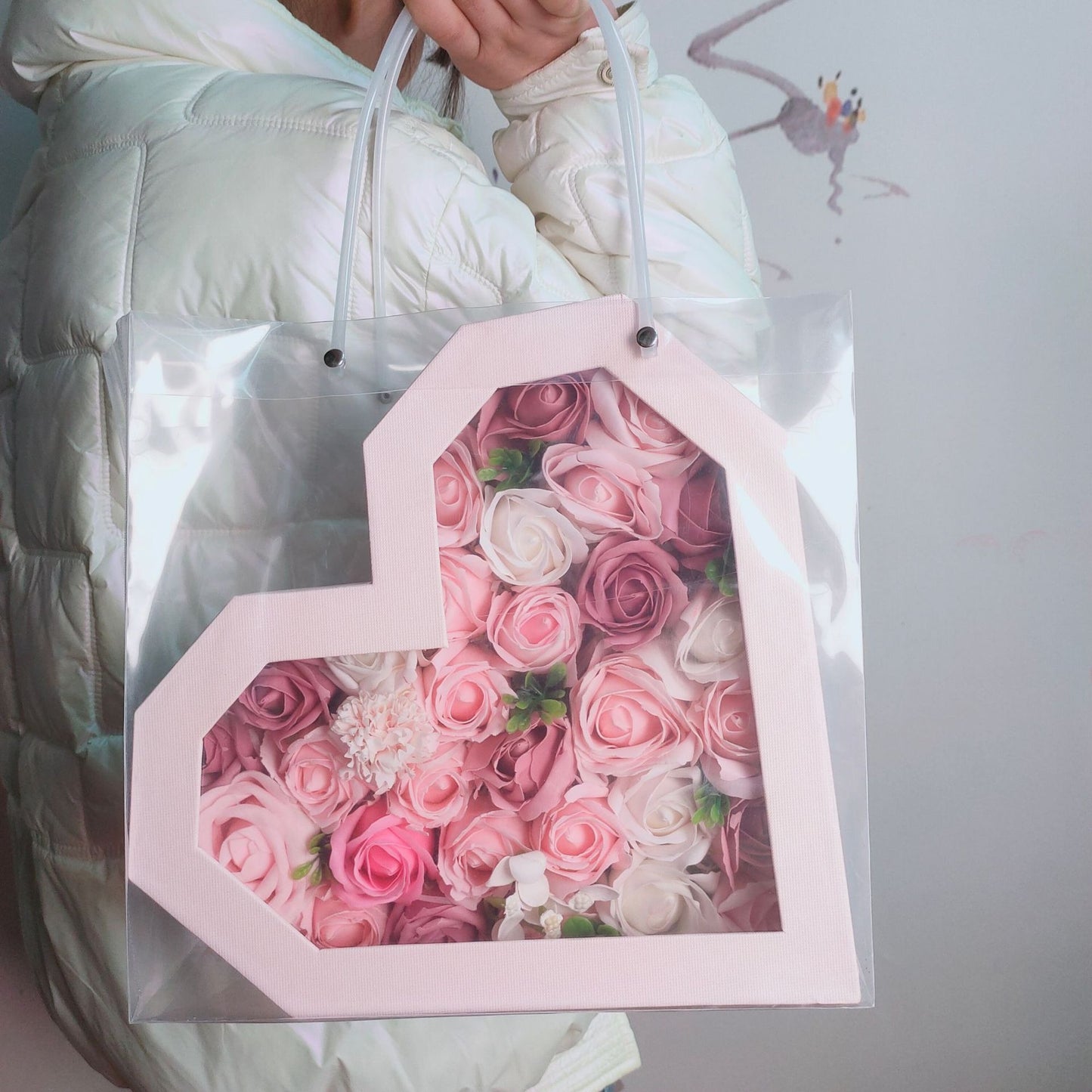 Valentine's Day Companion Romantic Roses Gift Box