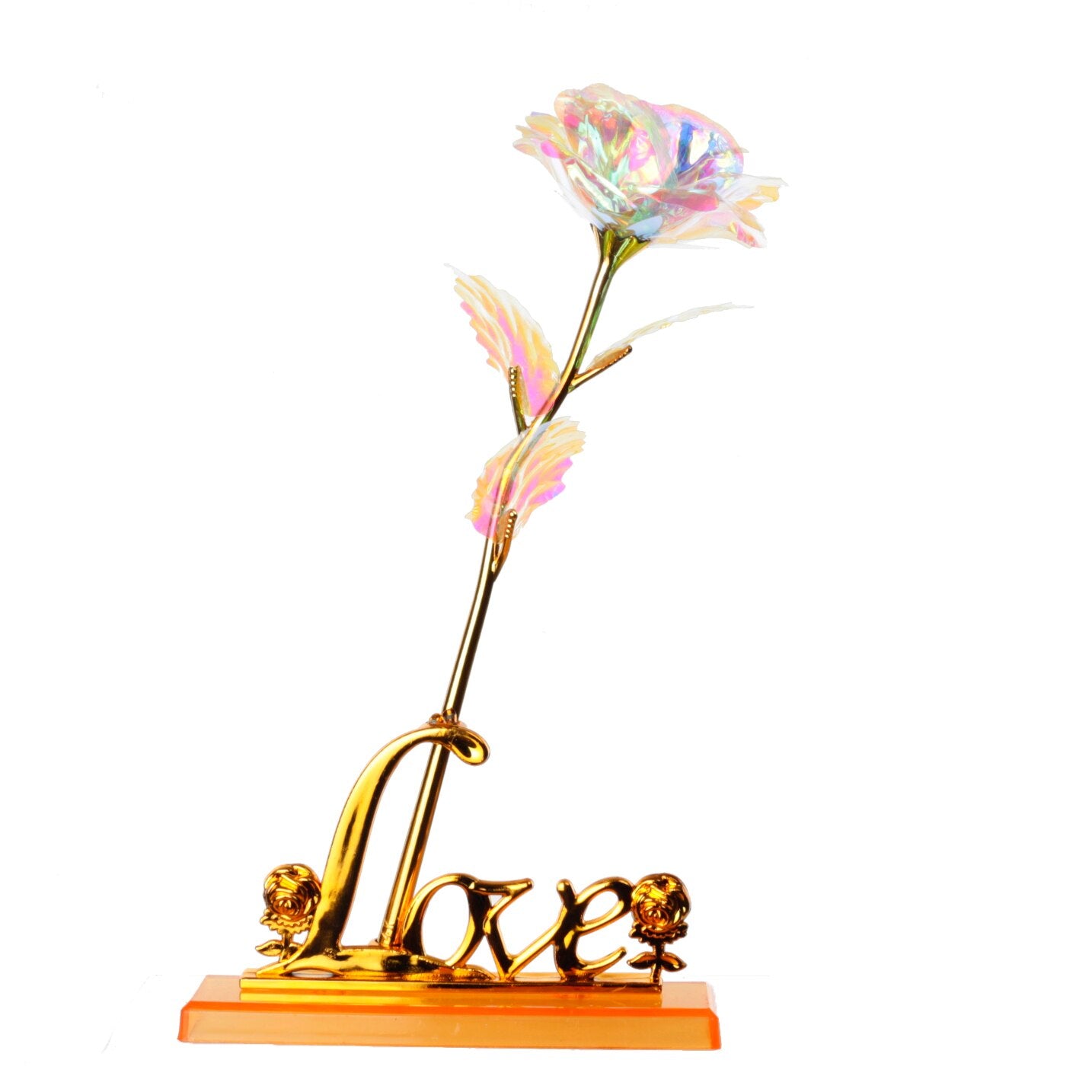 Romantic Colorful LED Fairy Rose Flowers