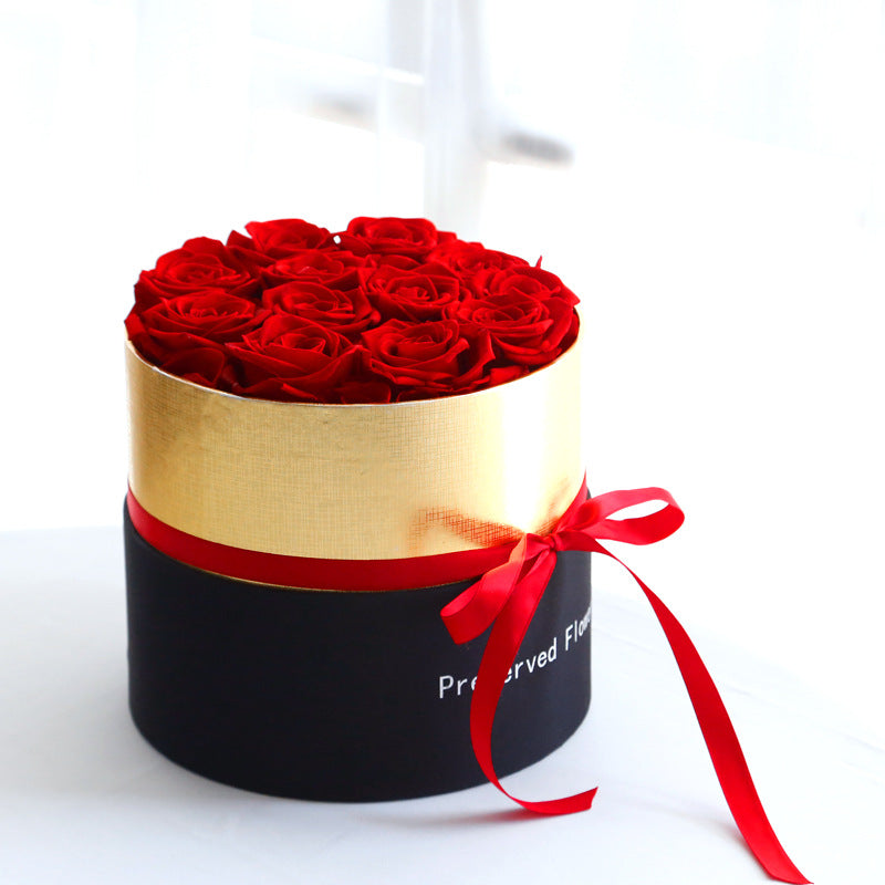 Preserved Flower Rose Gift Box Hug Bucket