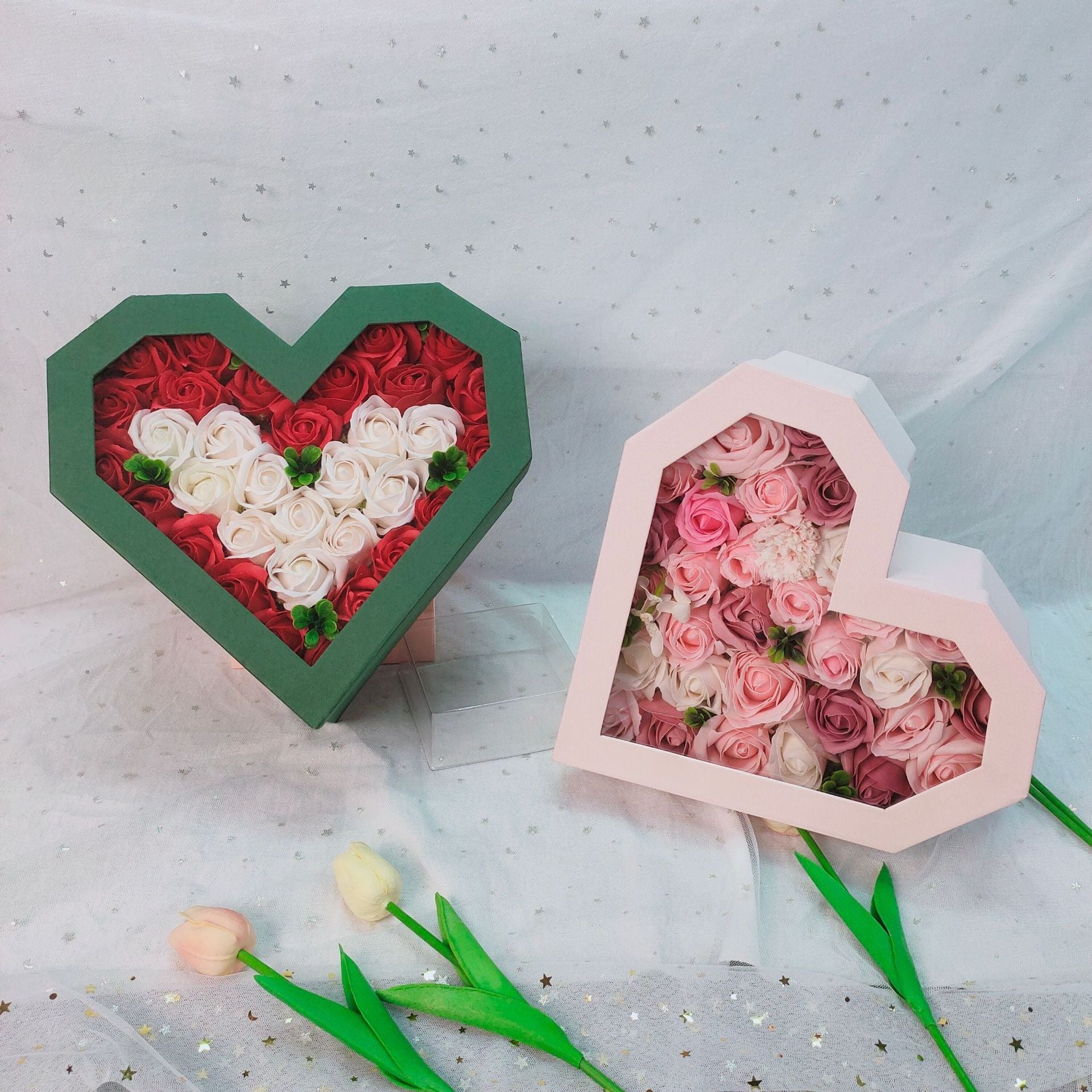 Valentine's Day Companion Romantic Roses Gift Box