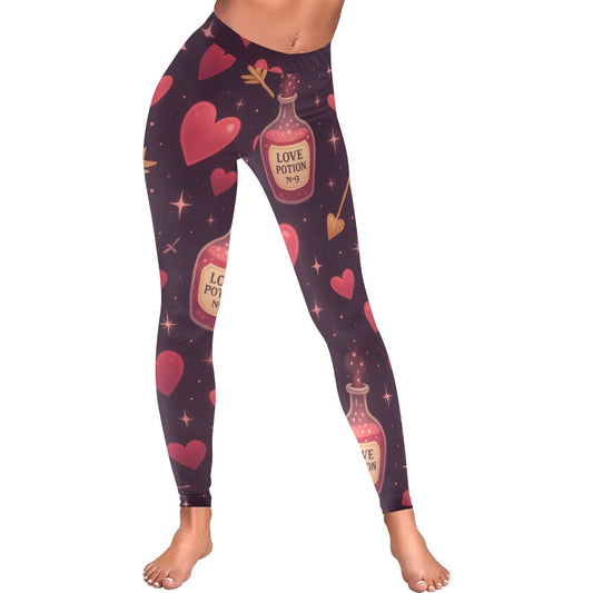 Love Potion Number 9 Women's All-Over Low Rise Leggings