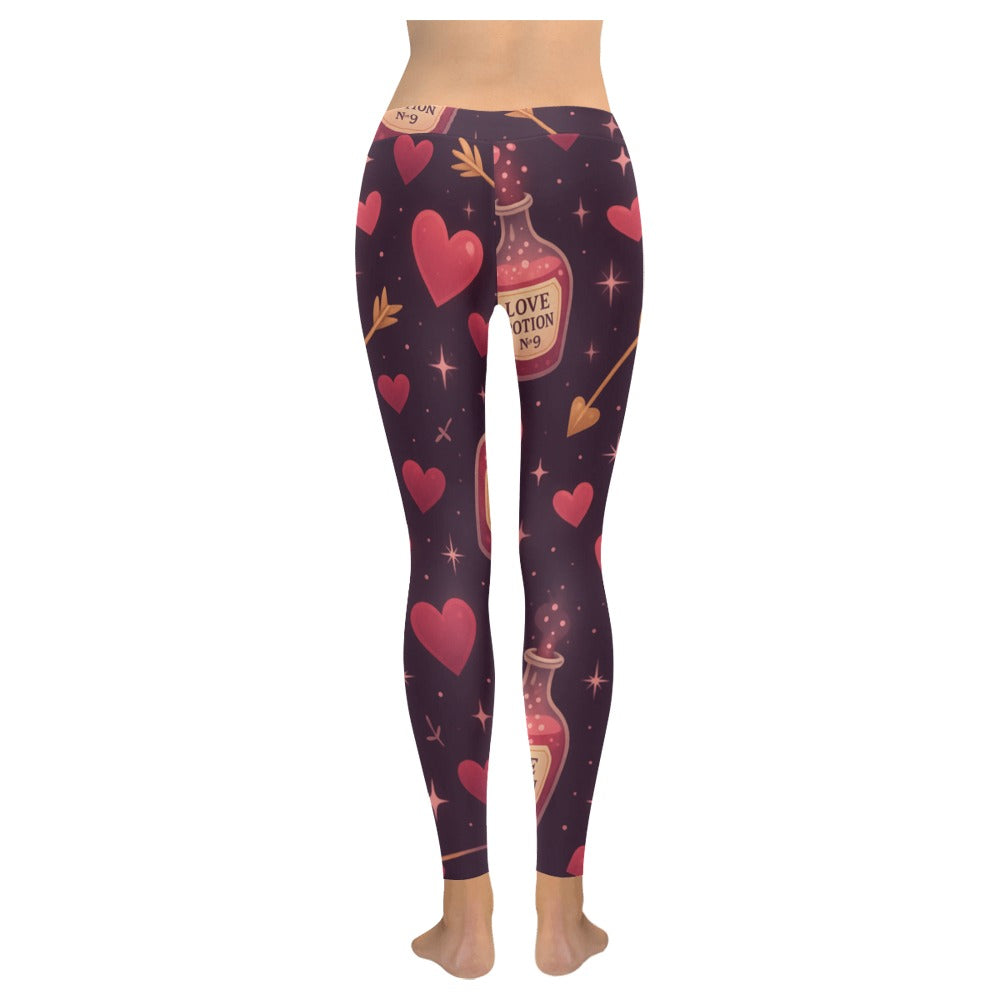 Love Potion Number 9 Women's All-Over Low Rise Leggings